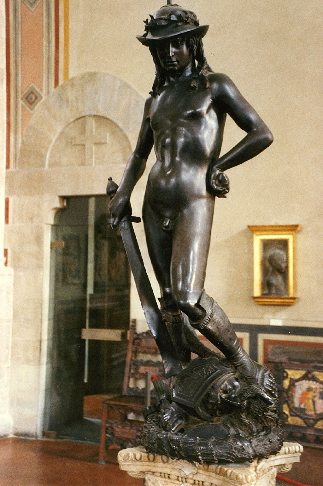 de la escultura David de Donatello. 1440. | Historia del Arte 2Âº de ...